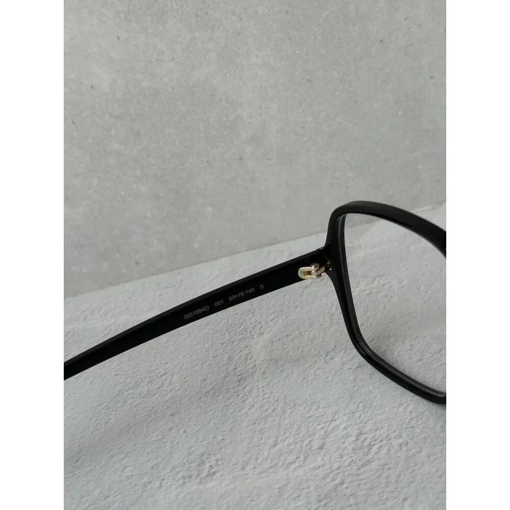 NEW Gucci GG1994O Black Square Eyeglasses Frames